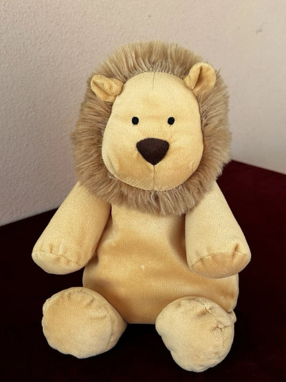 Jellycat Dozydou Lion BNWOT Rare Retired Yellow Velvety Big Wild Cat Soft Toy