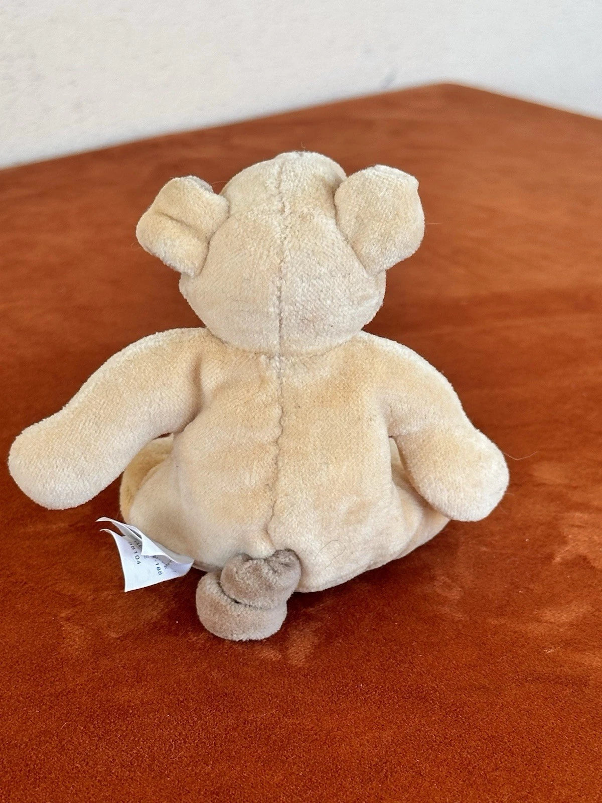Jellycat Squidgikins Maiale Beige Rosa Mini Maiale 14 cm 1999 Vintage