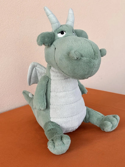 Jellycat Adon Dragon BNWOT Rare Retired Green Dragon Soft Toy