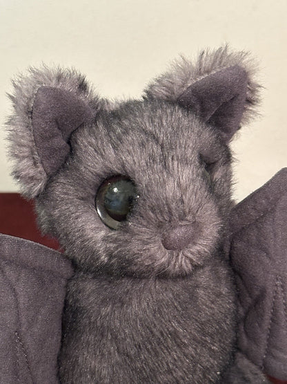 Pipistrello notturno Jellycat grigio antracite pipistrello notturno 19 cm altezza 22 cm larghezza occhi grandi-