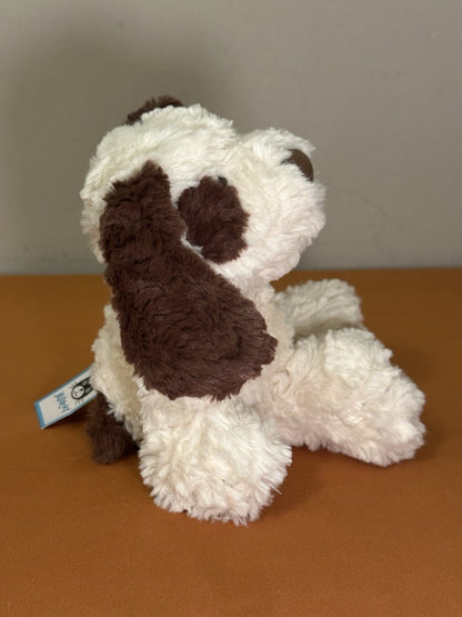 NUOVO Jellycat Piccolo Rollo Mutt Nuovo con etichette Cucciolo Cane Giocattolo Morbido Peluche Ritirato Vintage-