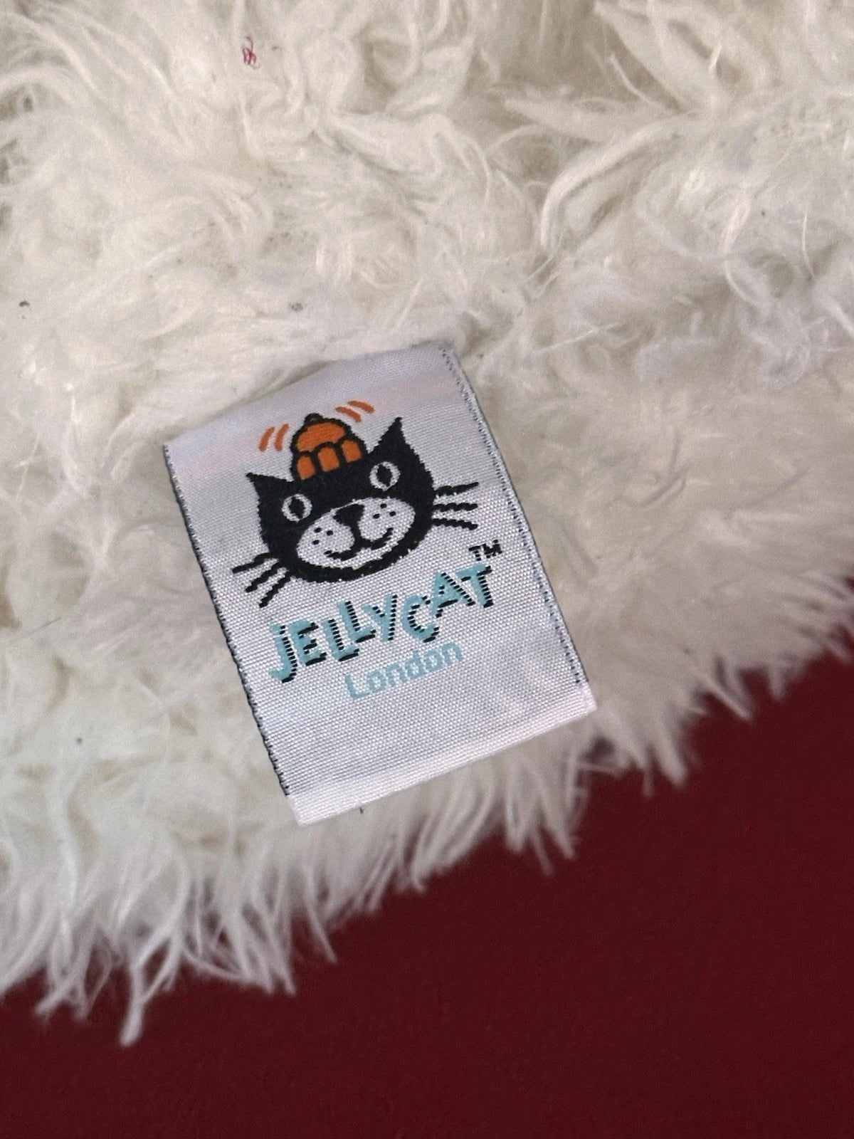 Peluche Jellycat Tiggalope Pecora Bianca Raro Pensionato Giocattolo Morbido Crema Agnello cm.36