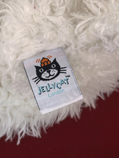 Peluche Jellycat Tiggalope Pecora Bianca Raro Pensionato Giocattolo Morbido Crema Agnello cm.36