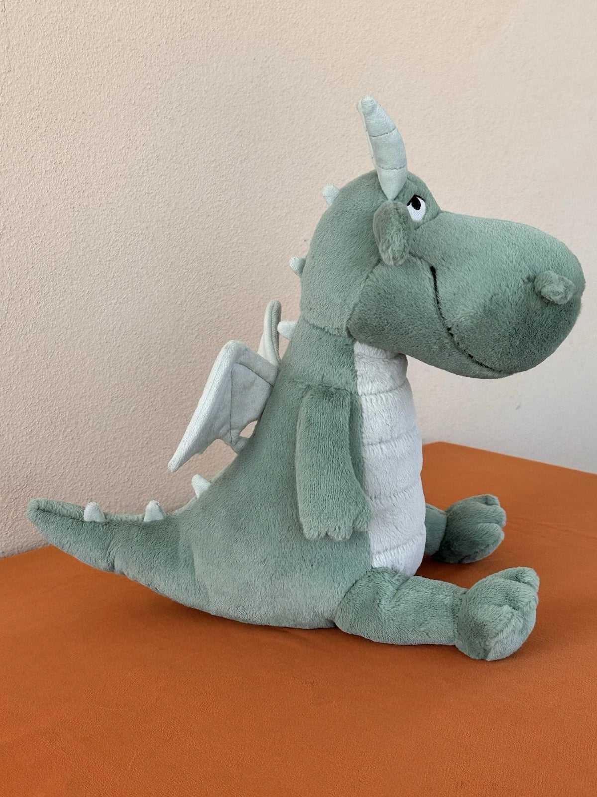 Jellycat Adon Dragon BNWOT Rare Retired Green Dragon Soft Toy