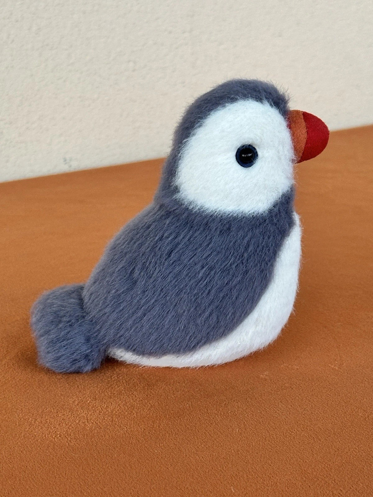 NUOVO Jellycat Birdling Puffin nuovo con etichette uccellino giocattolo morbido HTF raro peluche ritirato