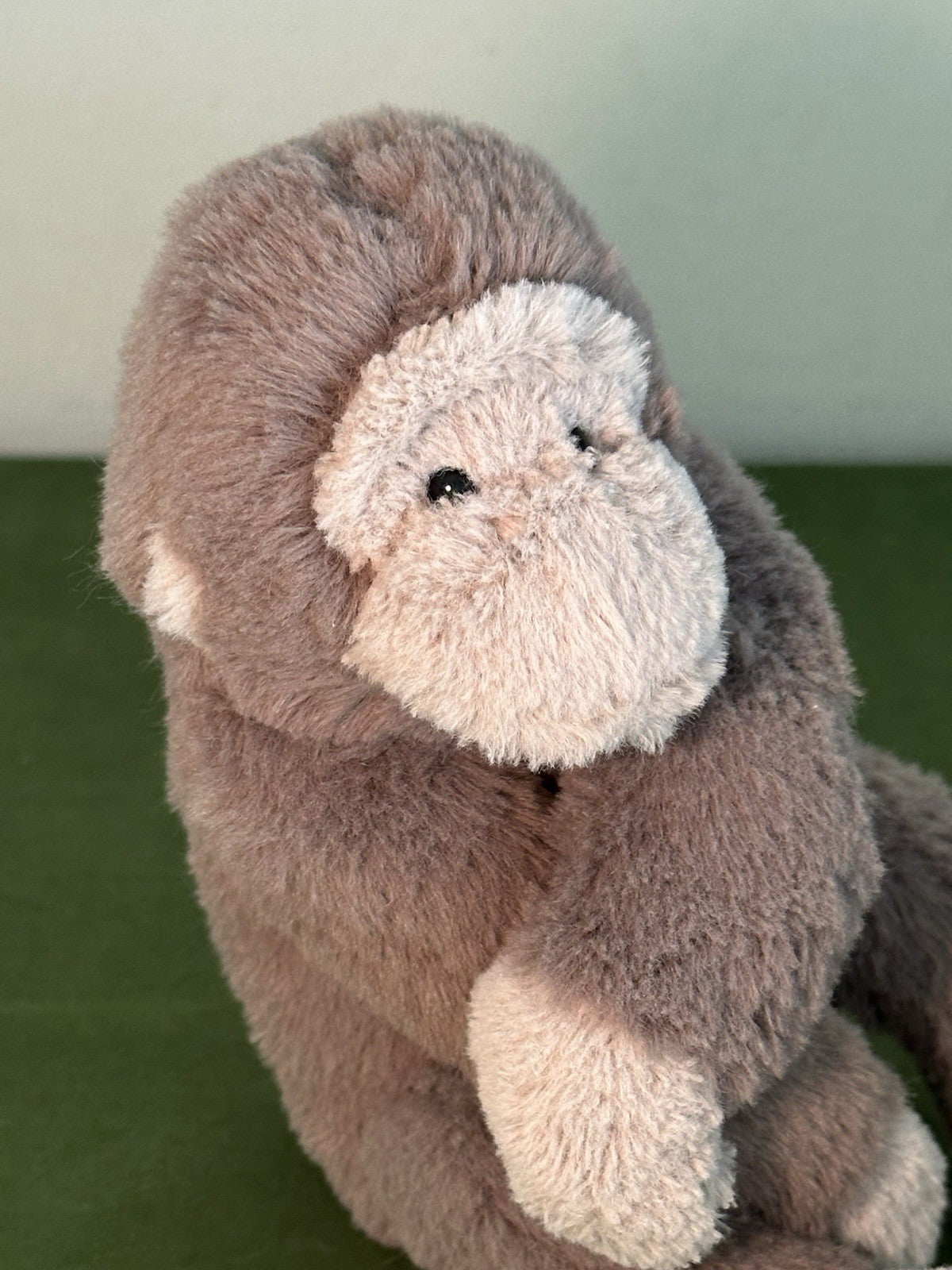 Jellycat Small Gregory Gorilla Scimmia Super Morbida Giocattolo Raro Peluche Ritirato cm.19-