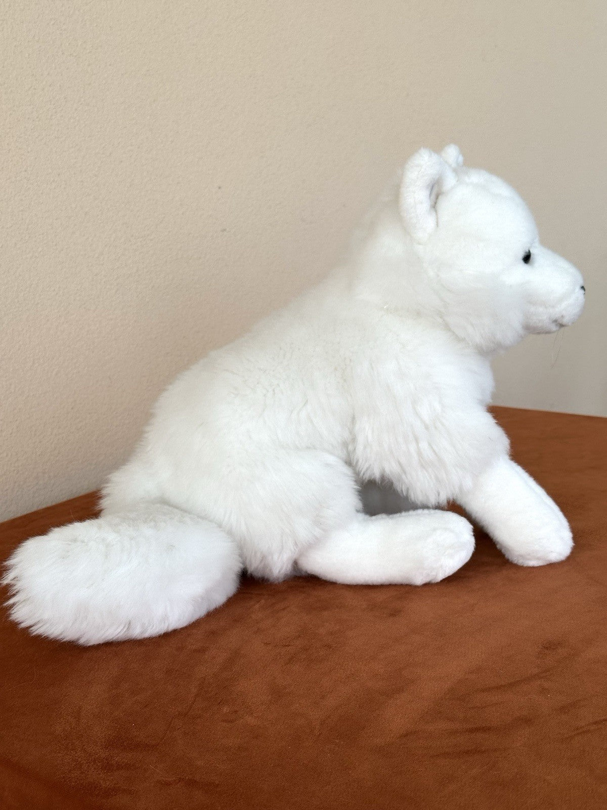 Peluche Anna Club WWF Volpe Artica Bianca Volpe Invernale Rarissimo Peluche Giocattolo Morbido Ritirato-