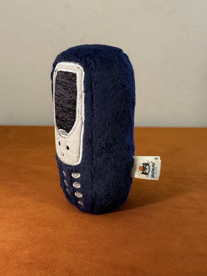 Cellulare Jellycat Wiggedy nuovo senza etichette cellulare morbido giocattolo peluche funzionante-