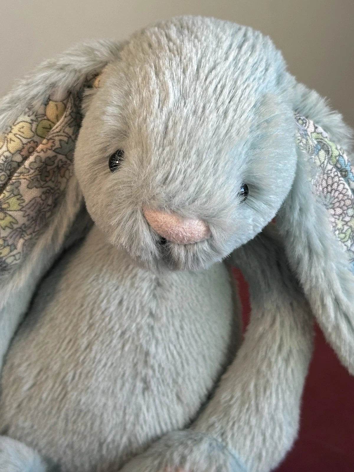 Jellycat Small Bashful Sage Blossom Bunny Light Green with Flower 8in Retired Rabbit