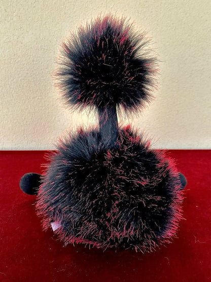 Peluche Jellycat Liquirice Pompon nuovo senza etichette giocattolo morbido 13" raro soffici struzzo uccellino