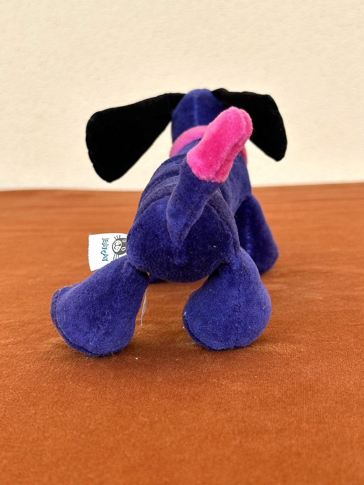 Peluche morbido cane bassotto cucciolo Jellycat Pootlin raro - collezione 2002 ritirato-