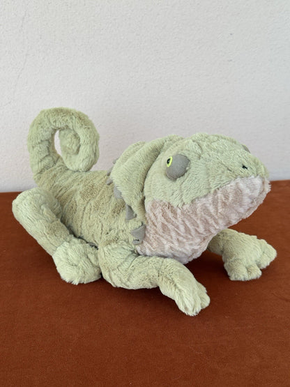 Jellycat Logan Lizard NWOT Green Reptile Soft Toy Retired Rare Collectible Plush