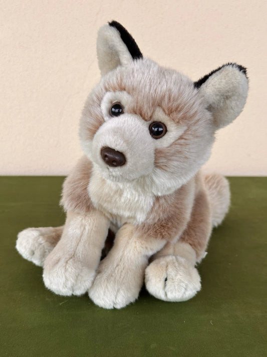 Peluche Anna Club WWF lupo giocattolo morbido ritirato realistico raro peluche da collezione