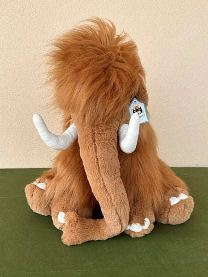 NUOVO Jellycat Maximus Mammoth nuovo con etichette grande riprovato raro giocattolo morbido cm.37 peluche