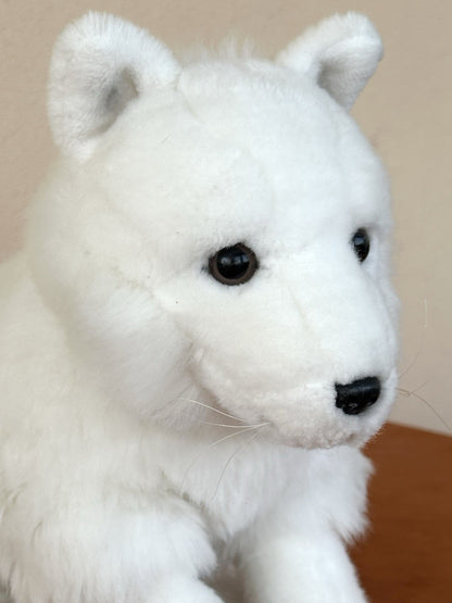Peluche Anna Club WWF Volpe Artica Bianca Volpe Invernale Rarissimo Peluche Giocattolo Morbido Ritirato-