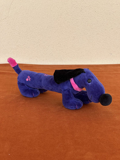 Peluche morbido cane bassotto cucciolo Jellycat Pootlin raro - collezione 2002 ritirato-