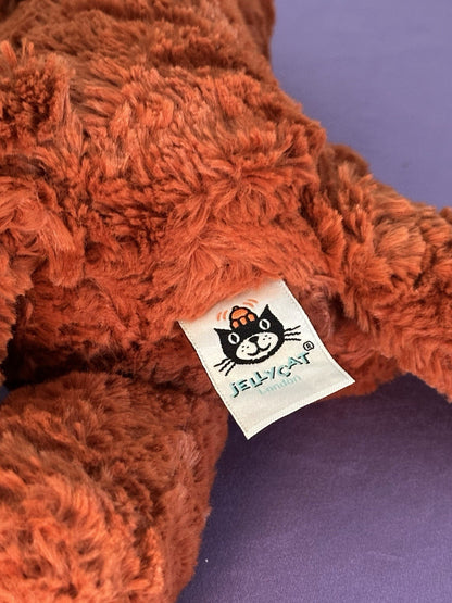 Peluche Jellycat Mumble Fox nuovo senza etichette cm.40 Red Woodland Fox giocattolo morbido raro ritirato-