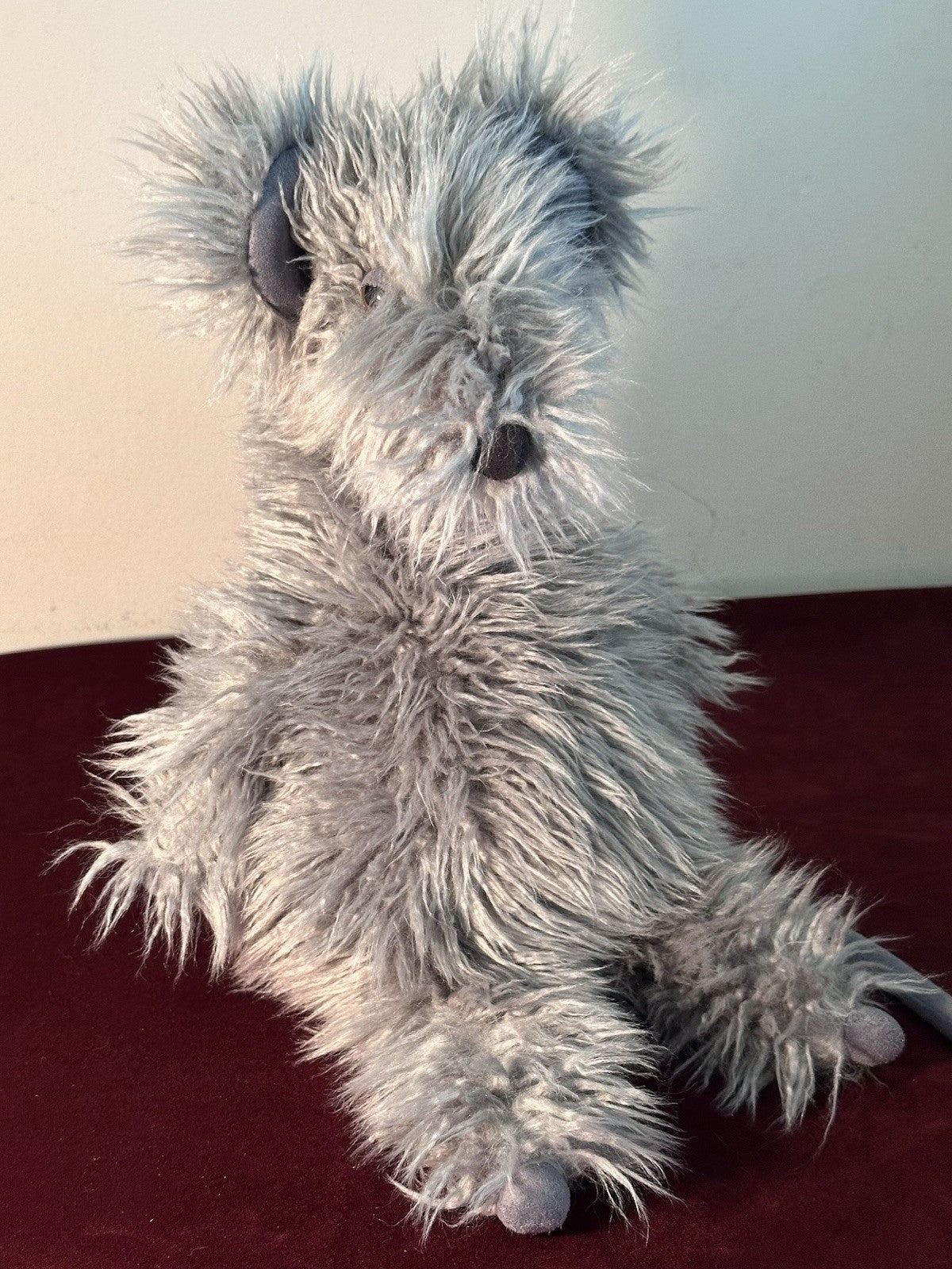 Jellycat Remington Rat topo grigio da collezione morbido scruffy topi ritirati raro 14"-
