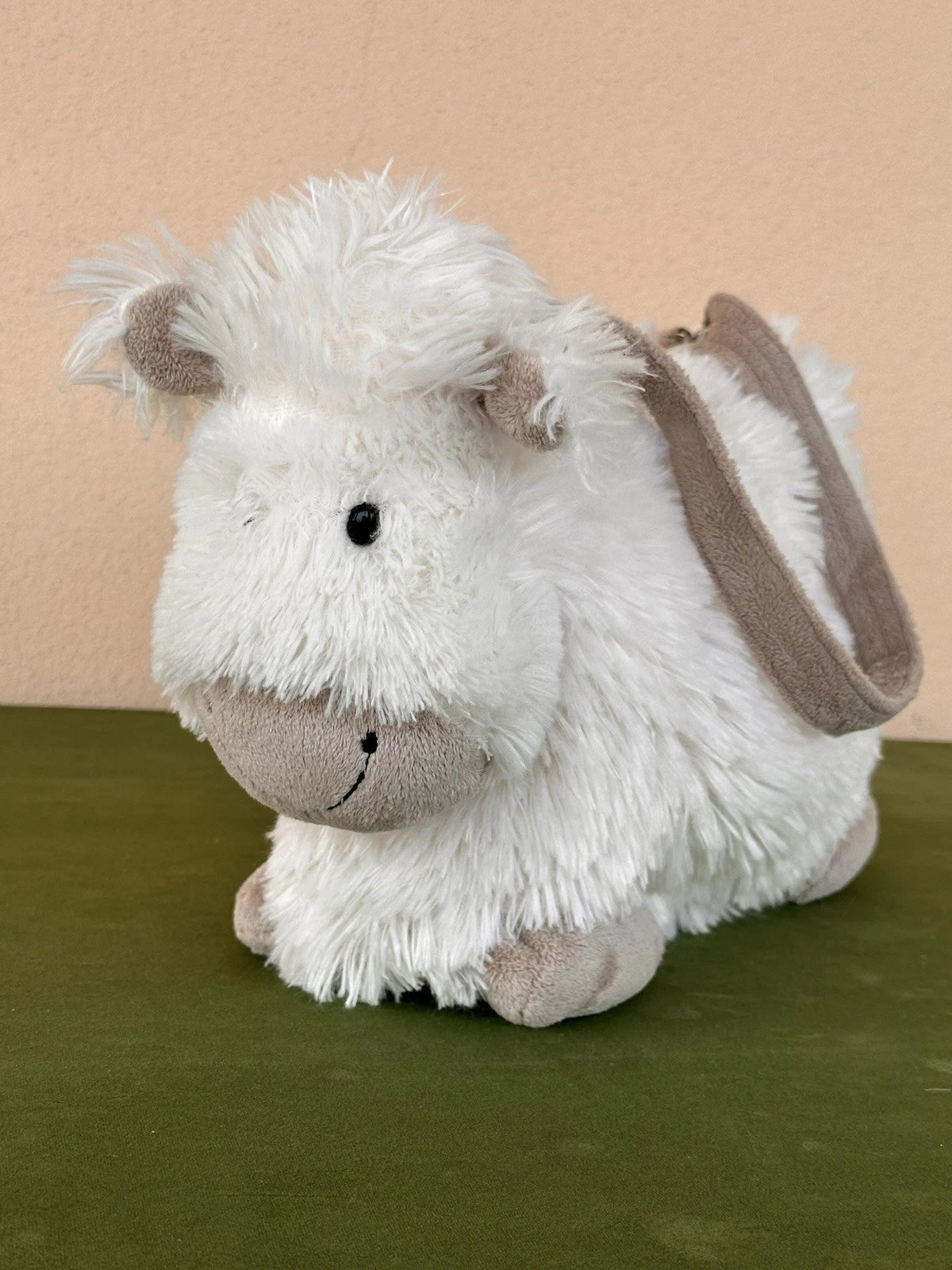 Borsa Jellycat Tartufi Pecora Rara Pensionata Morbida Panna Capra Borsetta Peluche cm.37