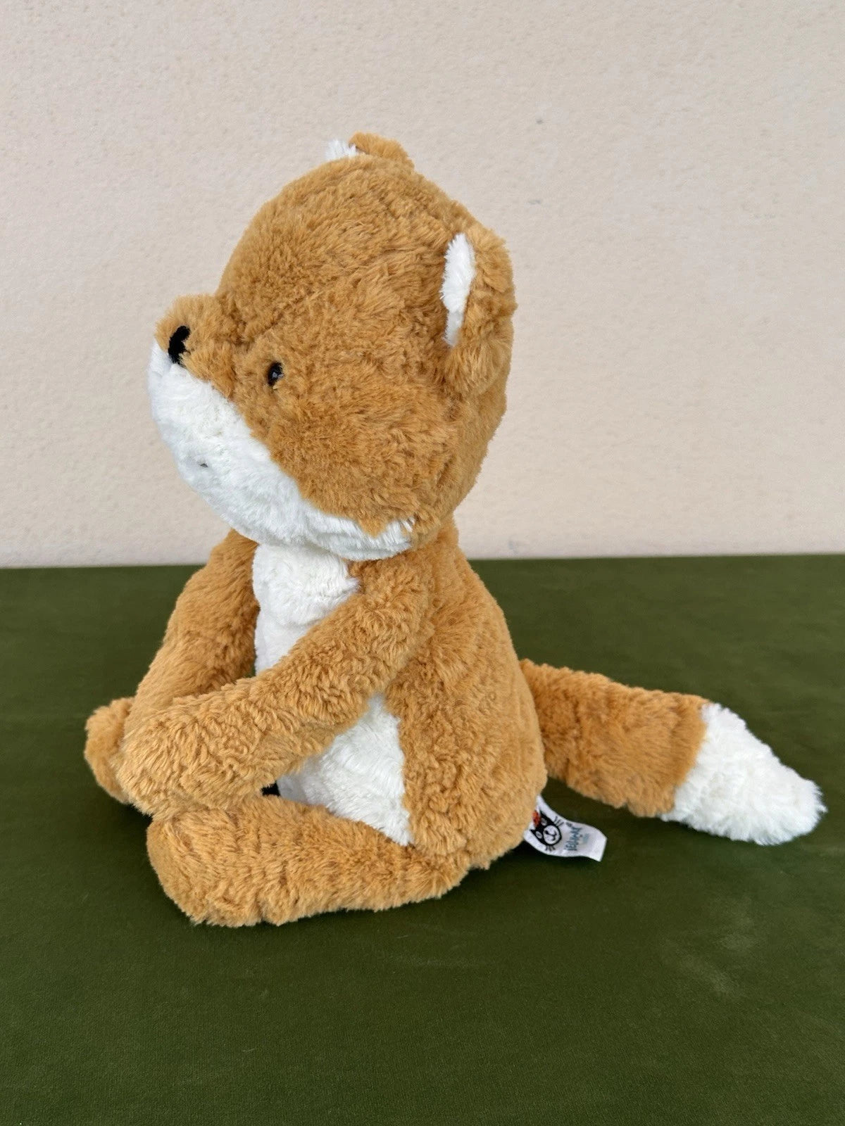 Jellycat Tuffet Fox BNWOT Woodland Orange and Cream Fox Rare Retired Soft Toy