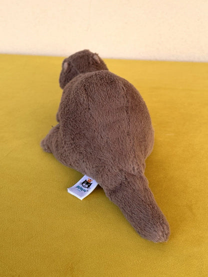 Jellycat Lollybob Otter Rare Retired Brown Extra Soft Toy cm.33 Plush