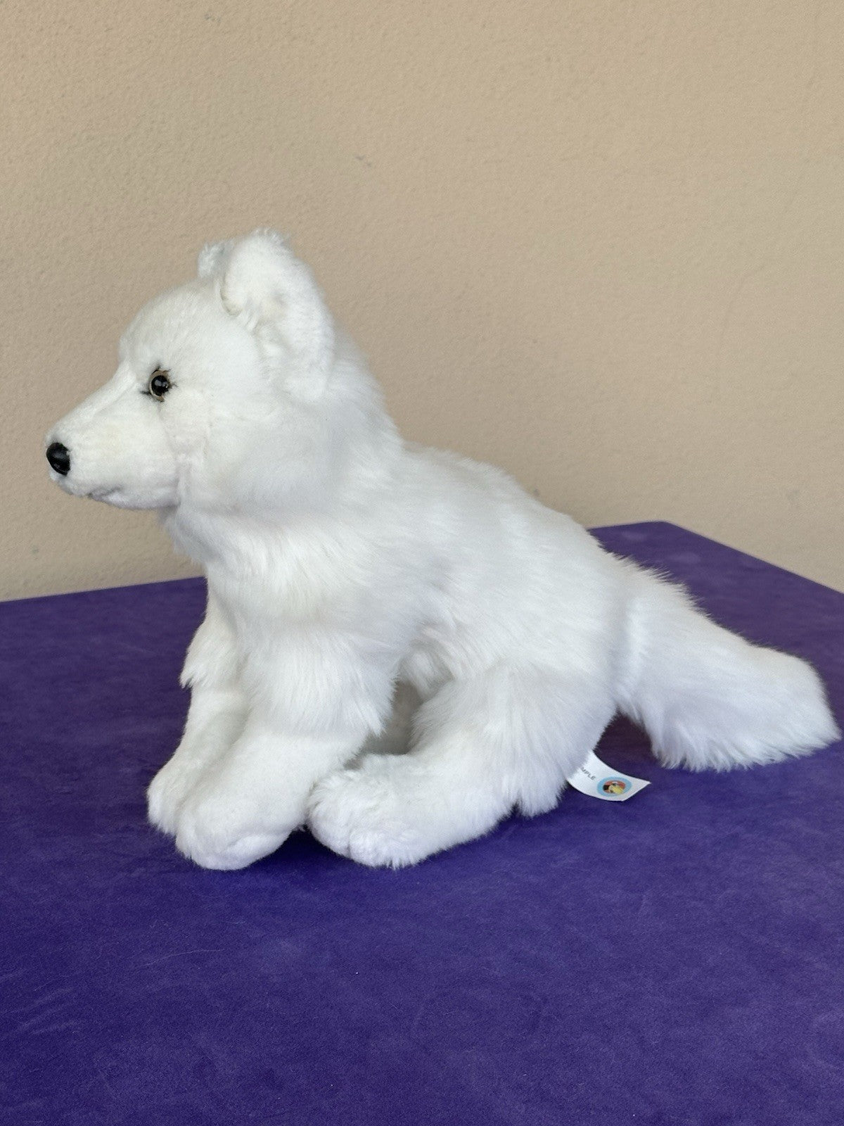 Peluche Impexit Artic Fox nuovo senza etichette bianco volpe invernale raro peluche giocattolo morbido ritirato-