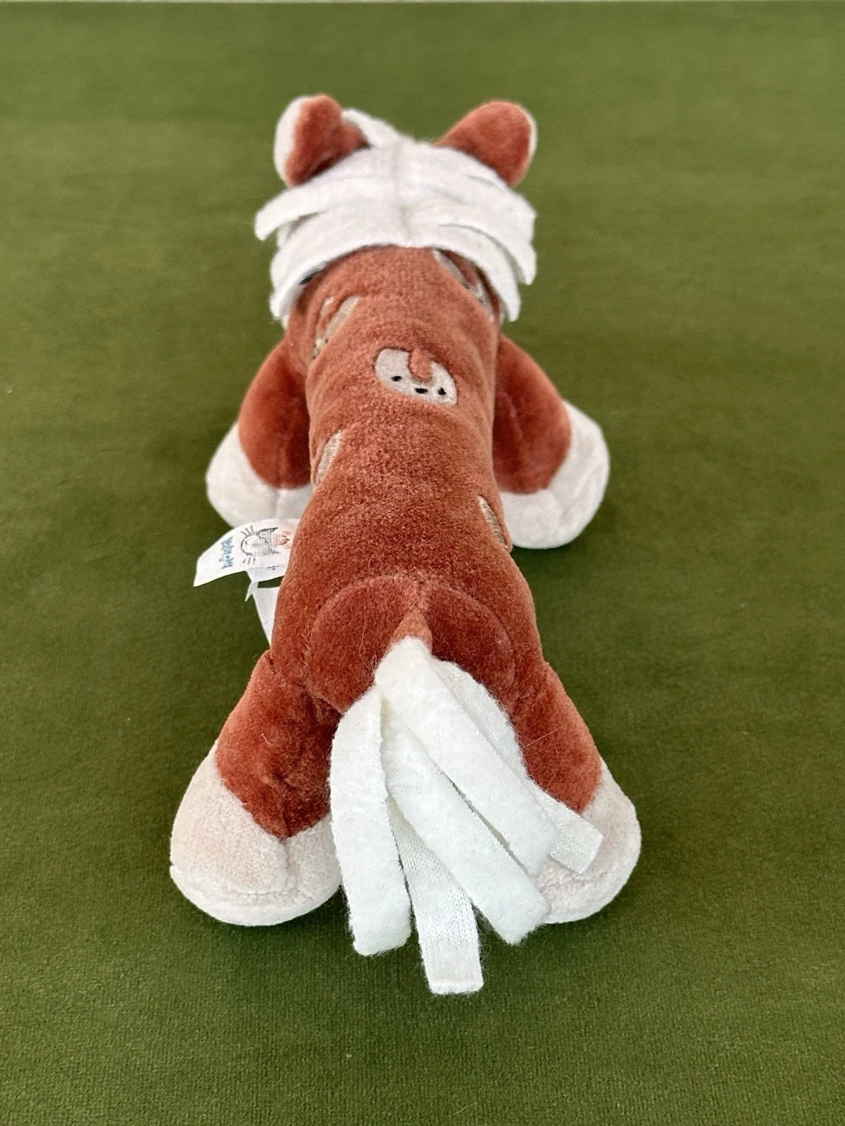 Peluche morbido Jellycat Pootlin Horse vintage raro - collezione 2002 ritirata