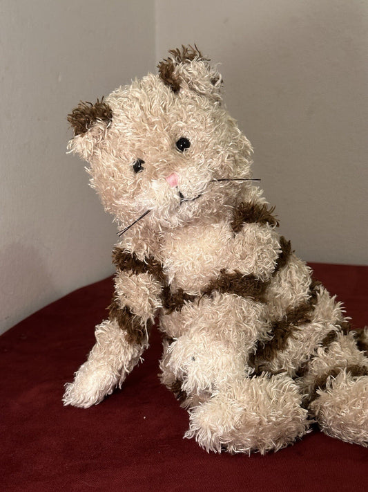 NUOVO Jellycat Small Bunglie Kitten nuovo con etichetta camerette bambini in pensione etichetta rossa beige gatto-