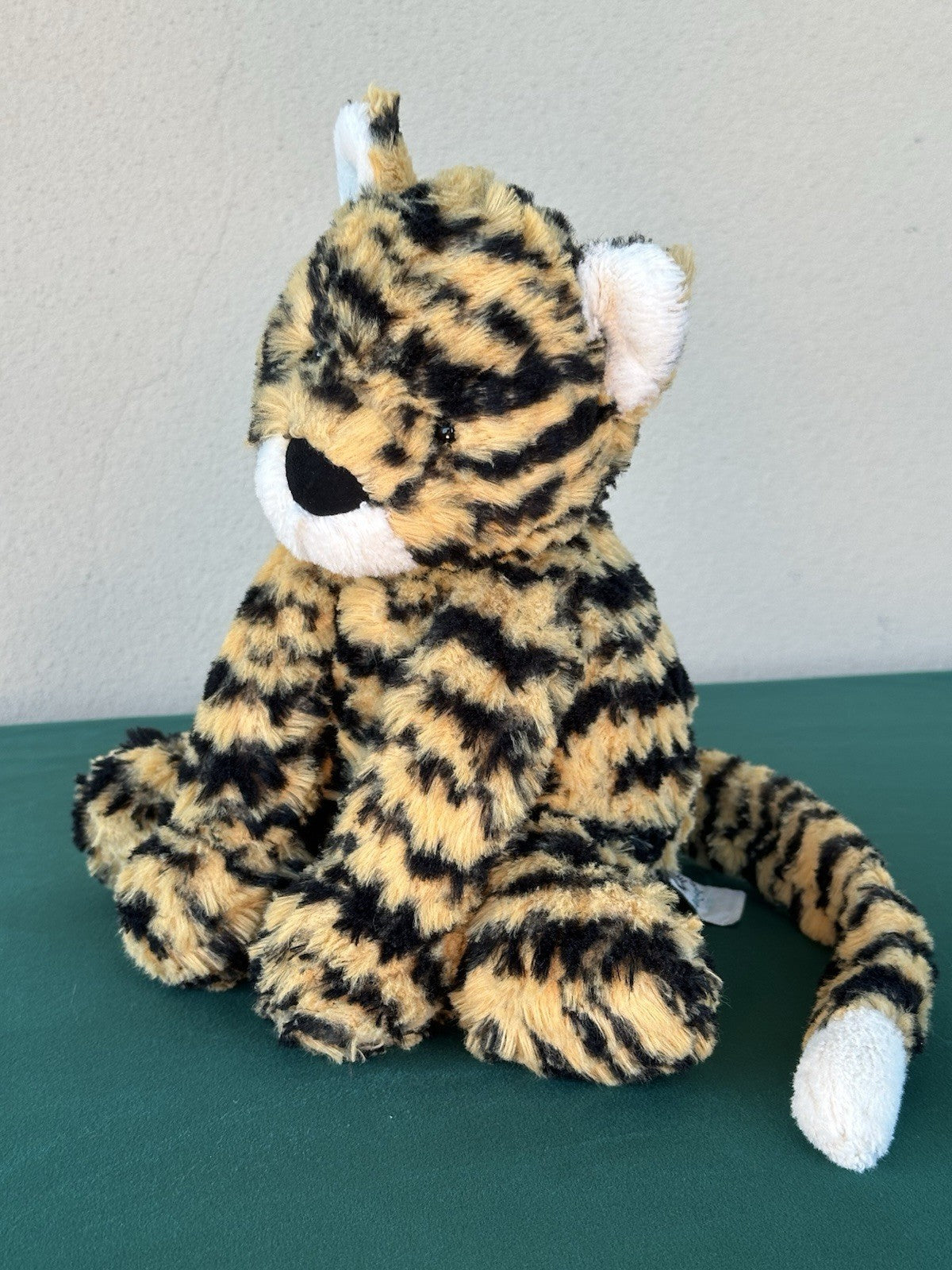 Peluche Jellycat Fuddlewuddle Tiger Medium Soft Toy 9" HTF Wild Big Cat ritirato-