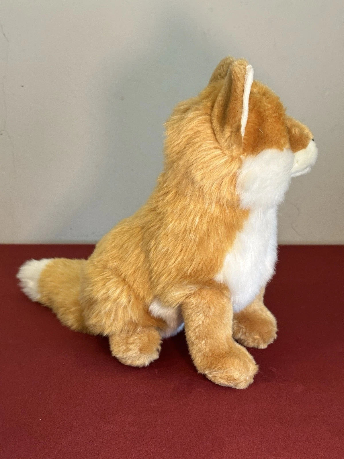 WWF Oko Volpe Rossa Seduta 23 cm 9” Bosco Volpe Arancione Raro Peluche Ritirato Giocattolo Morbido