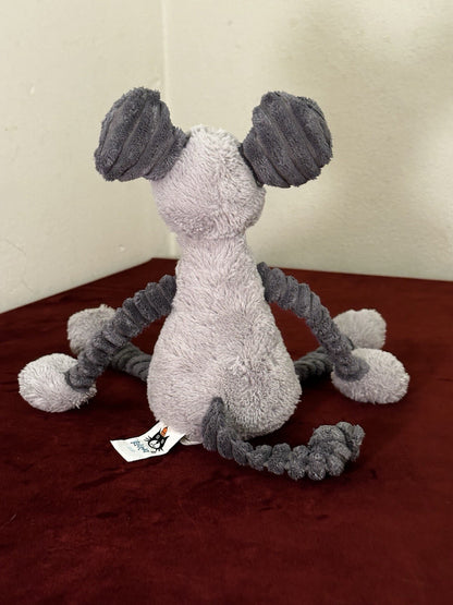 Peluche Jellycat Slinky Mouse Rat raro ritirato cm.36 HTF topi giocattolo morbido Cordy Roy-