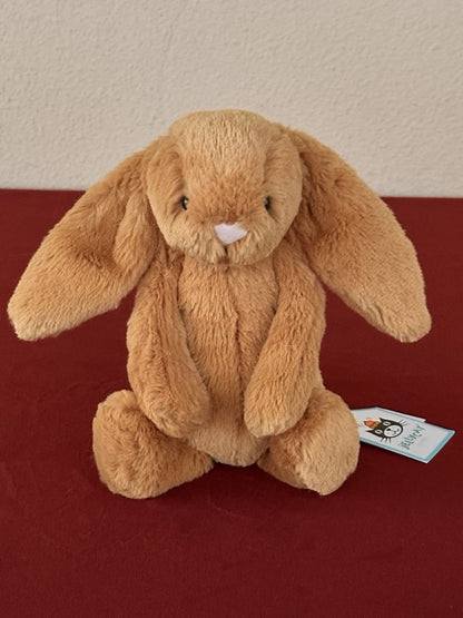 New Jellycat Small Bashful Golden Bunny BNWT Retired Rabbit Plush