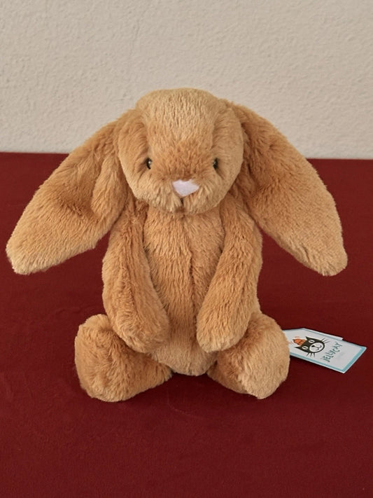 New Jellycat Small Bashful Golden Bunny BNWT Retired Rabbit Plush