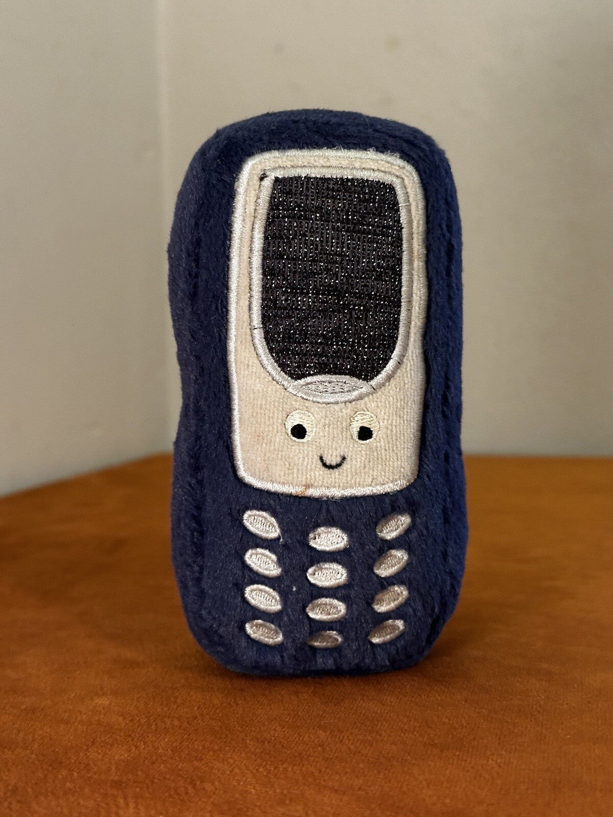 Cellulare Jellycat Wiggedy nuovo senza etichette cellulare morbido giocattolo peluche funzionante-