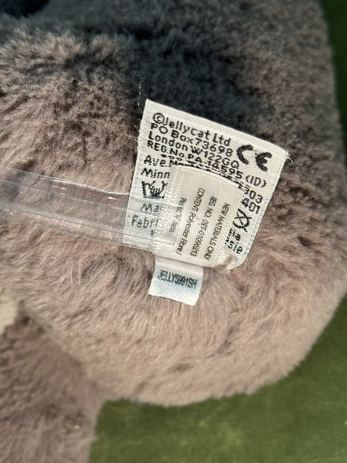 Jellycat Small Gregory Gorilla Scimmia Super Morbida Giocattolo Raro Peluche Ritirato cm.19-