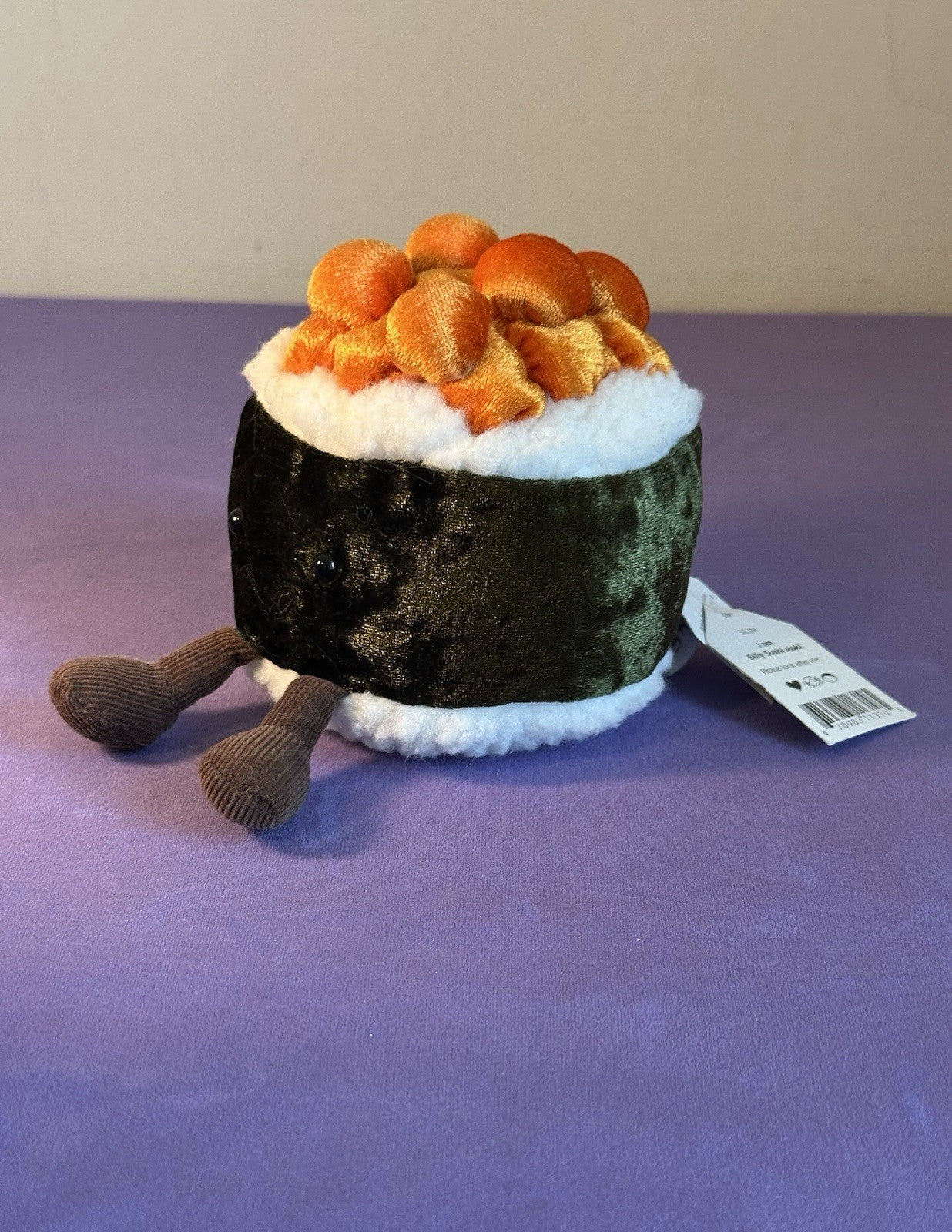 NUOVO Jellycat Set Silly Sushi Maki, Nigiri, California e vassoio ritirato tutto nuovo con etichette-