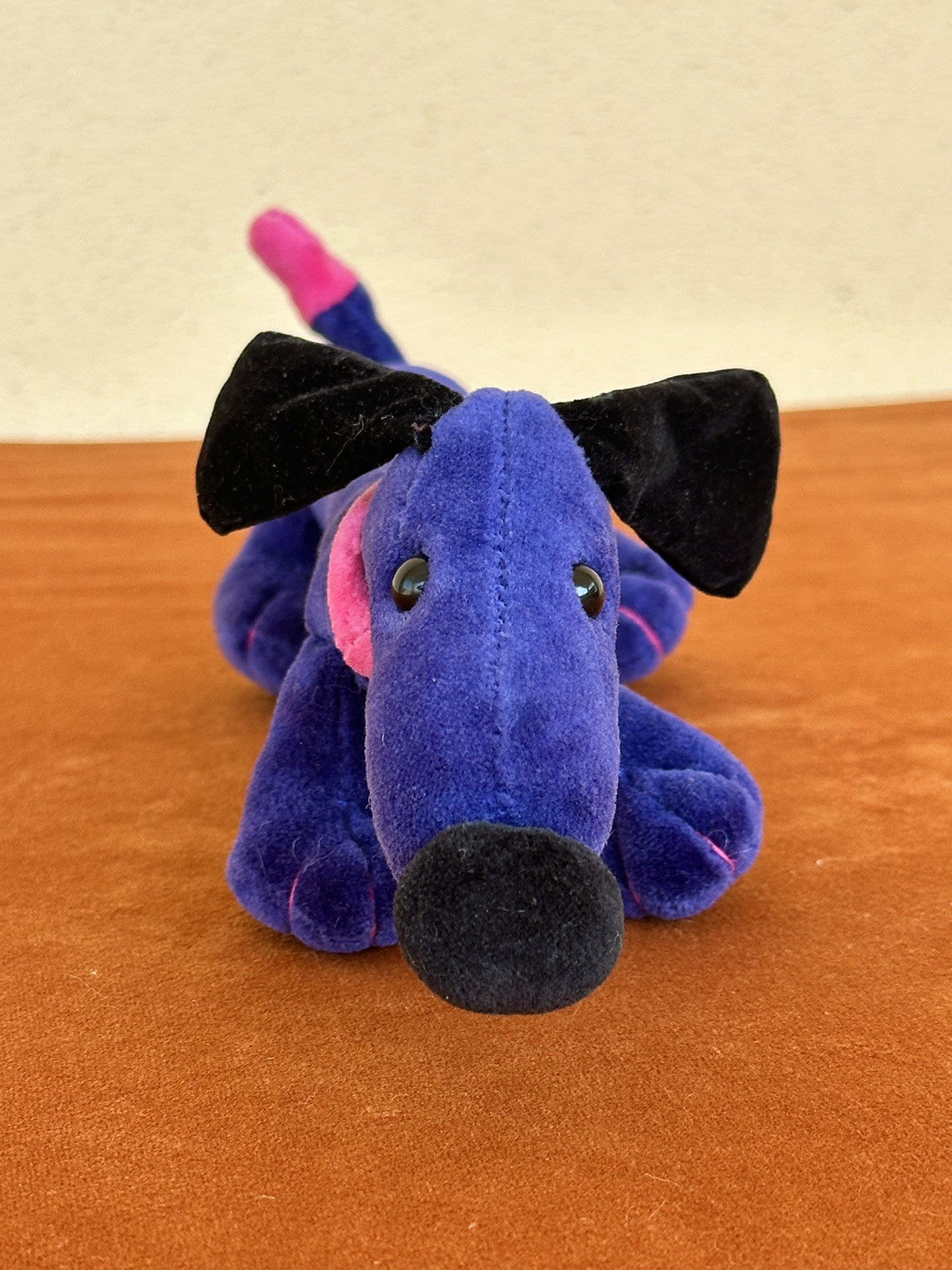 Peluche morbido cane bassotto cucciolo Jellycat Pootlin raro - collezione 2002 ritirato-