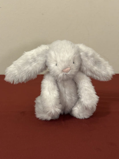 Jellycat piccolo coniglietto betulla timido nuovo senza etichette coniglio cincillà bosco ritirato HTF-