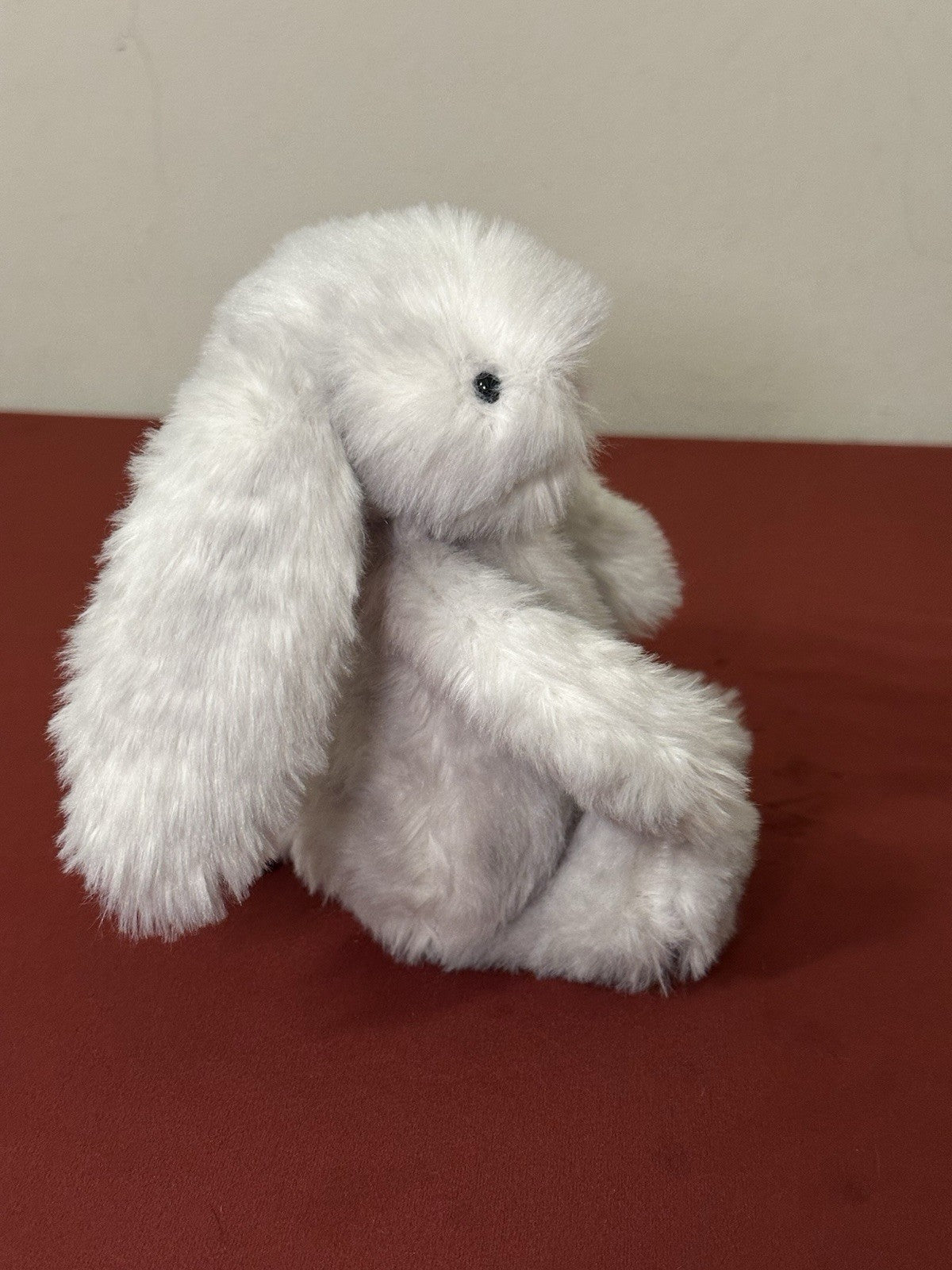Jellycat piccolo coniglietto betulla timido nuovo senza etichette coniglio cincillà bosco ritirato HTF-