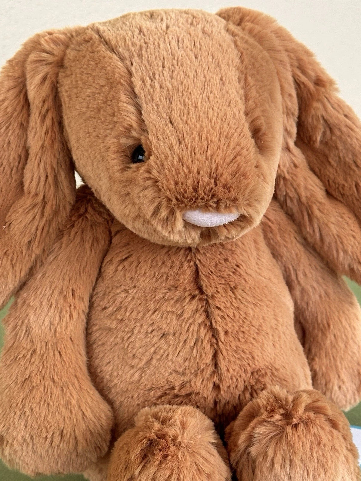 New Jellycat Medium Bashful Golden Bunny BNWT Retired Warm Brown Rabbit Plush