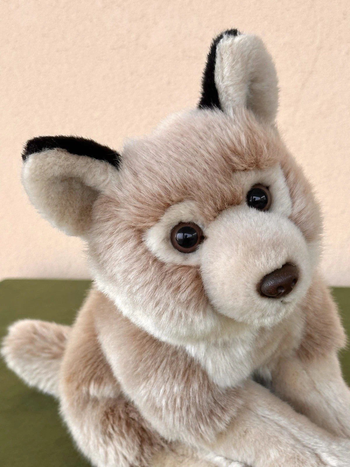 Peluche Anna Club WWF lupo giocattolo morbido ritirato realistico raro peluche da collezione