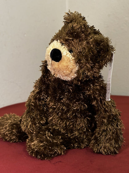 NUOVO Jellycat Piccolo Bunglie Orso Marrone Scuro Nuovo con etichette Ritirato Camerette Bambini-