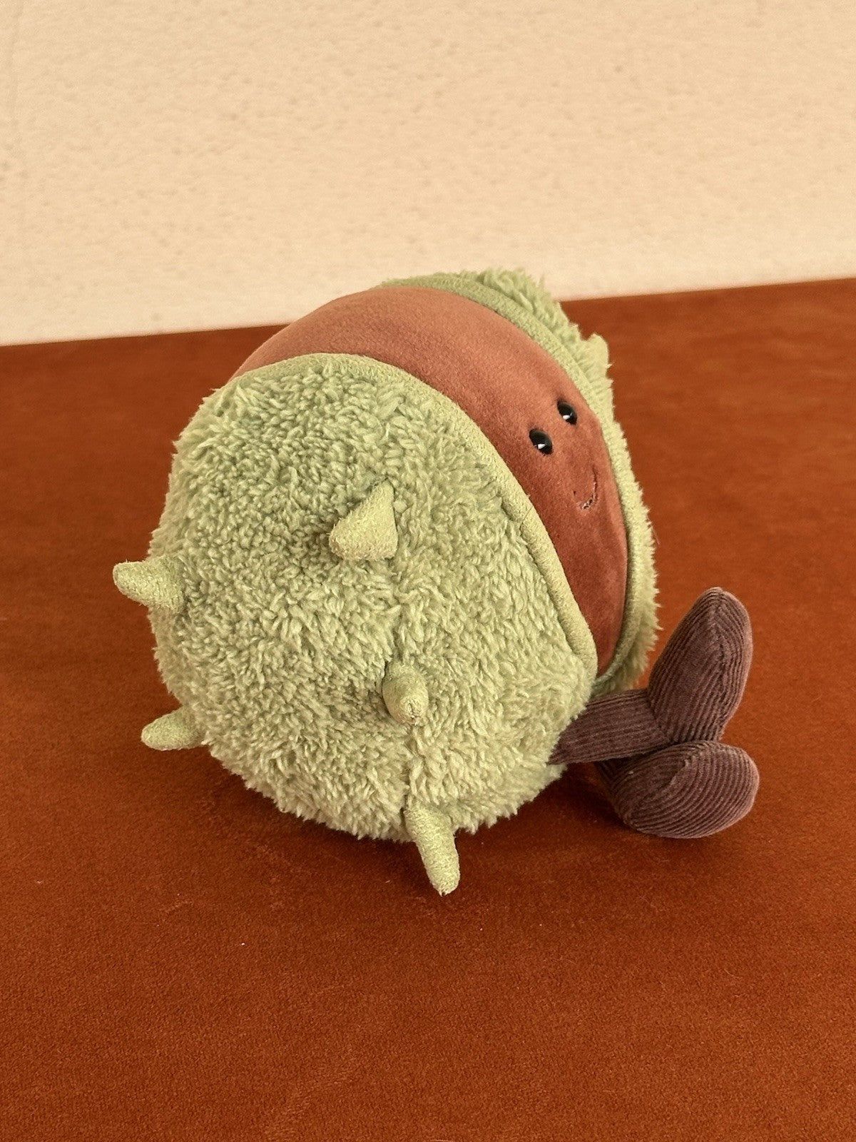 Peluche Jellycat Amuseable Conker nuovo senza etichette raro originale castagna giocattolo morbido-