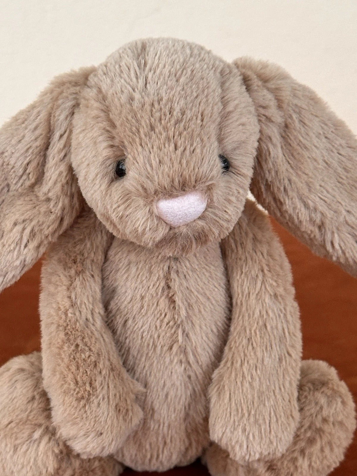 Jellycat Small Bashful Biscuit Bunny BNWOT Retired Brown Beige Rabbit Rare Plush