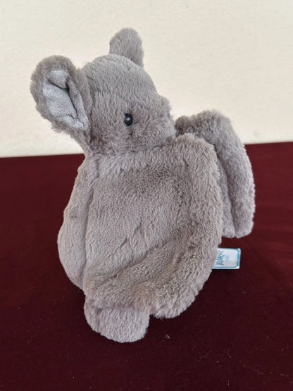 New Jellycat Small Bashful Bat BNWT Retired Rare Halloween Grey Bat Plush cm.20