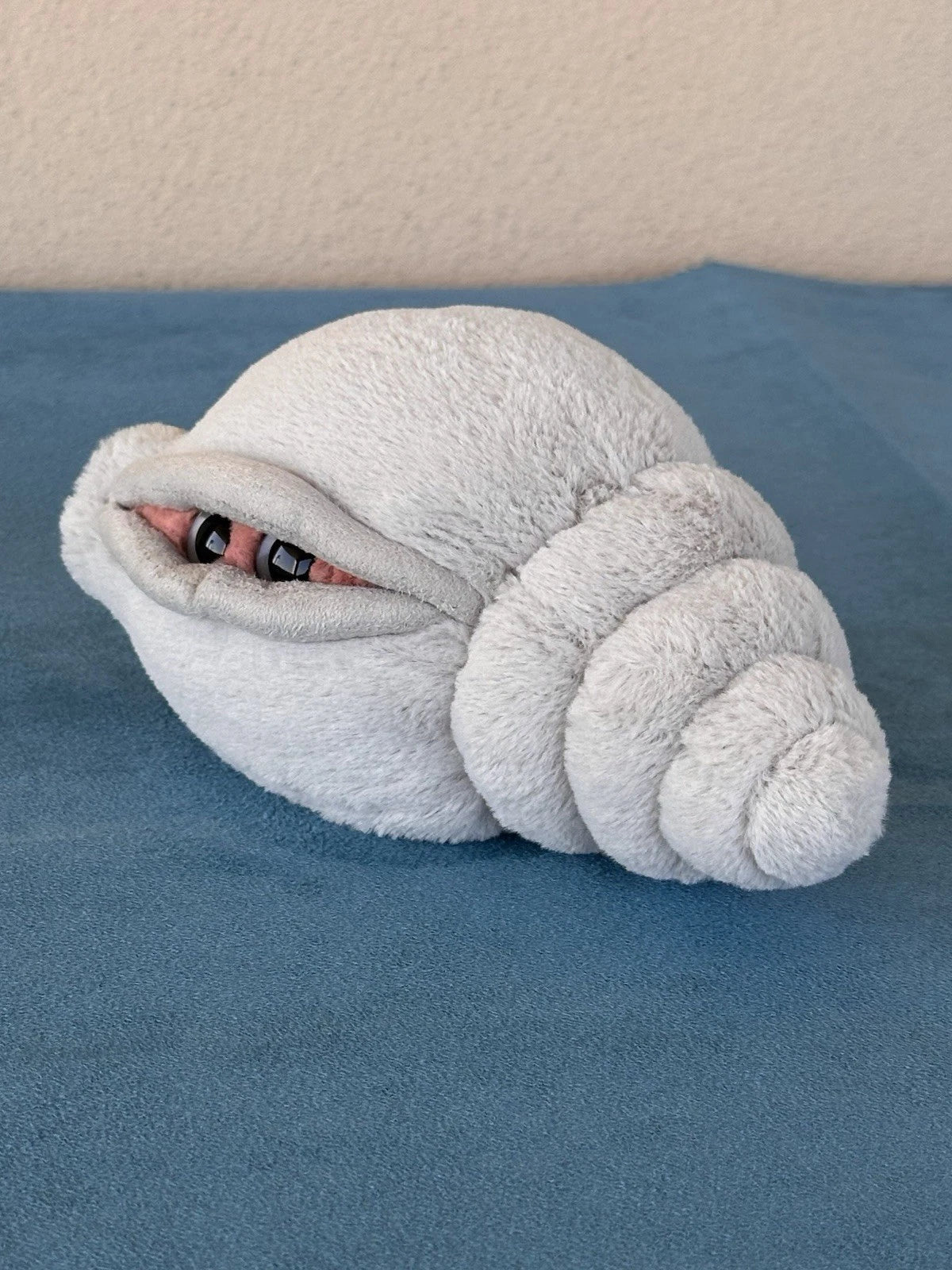 Jellycat Katie Conch Nuovo senza etichette Conchiglia Conchiglia Giocattolo Morbido Ultra Raro Peluche Ritirato cm22