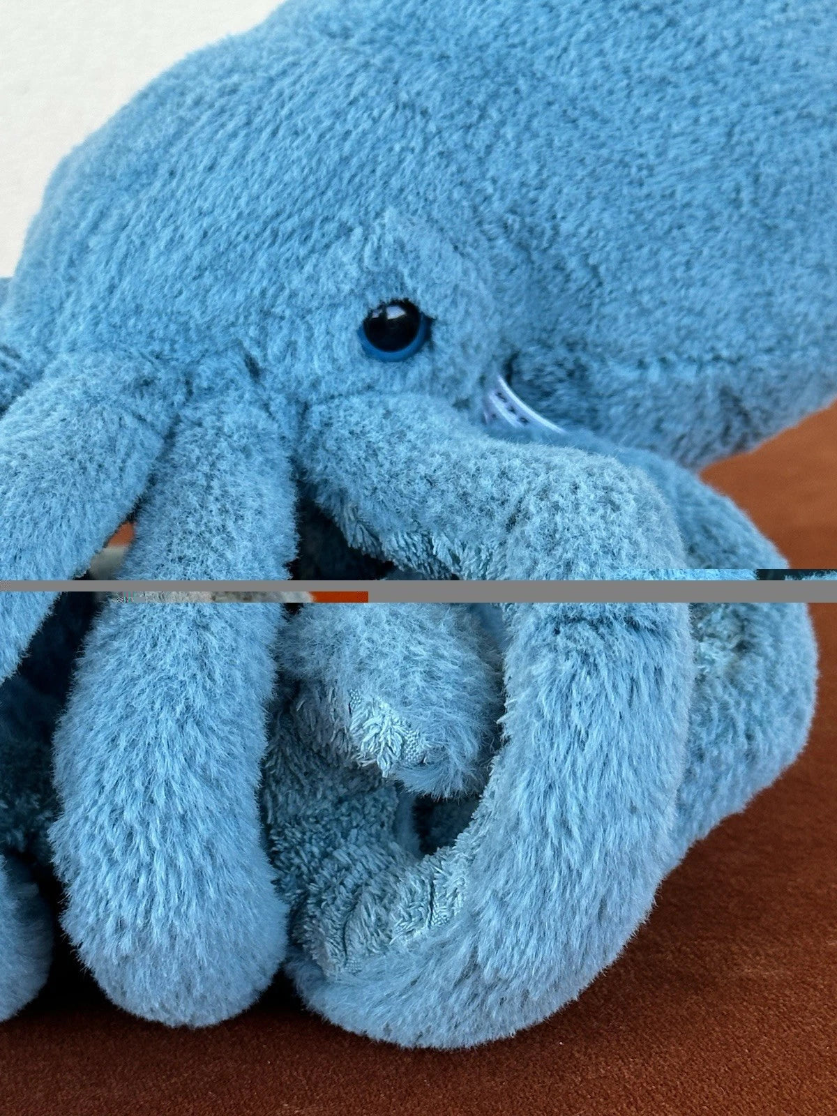 Peluche Jellycat Little Sol Calamaro Piccolo Calamaro Blu Giocattolo Morbido Ritirato Raro Occhi Blu