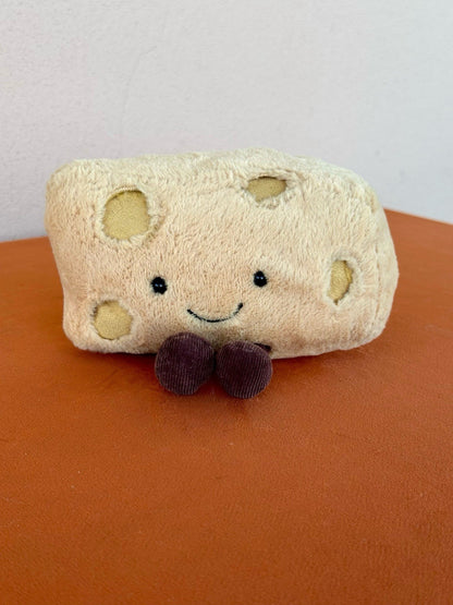 Jellycat Amuseable Swiss Cheese BNWOT Rare & Retired Plush Food Soft Toy