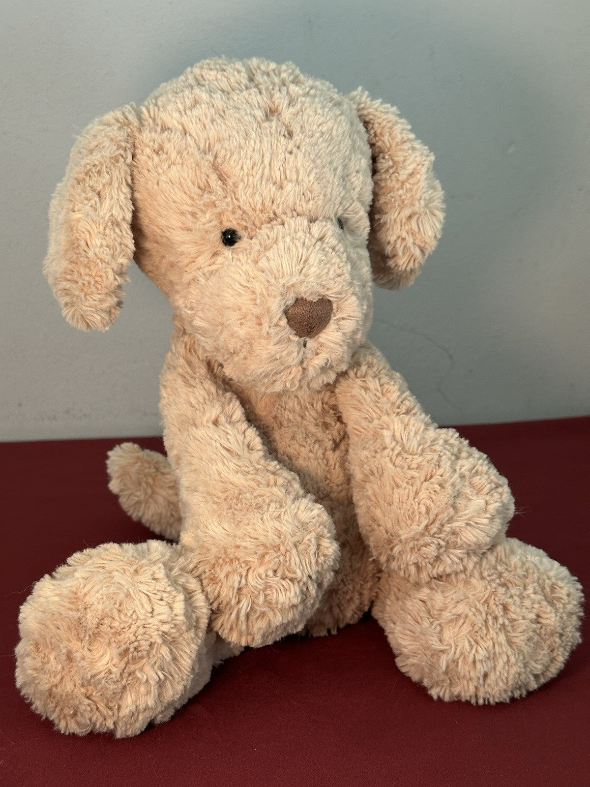 Jellycat Medium Mumble Puppy Iggle Dog Raro Squiggle Pup Ritirato 15" Giocattolo Morbido-