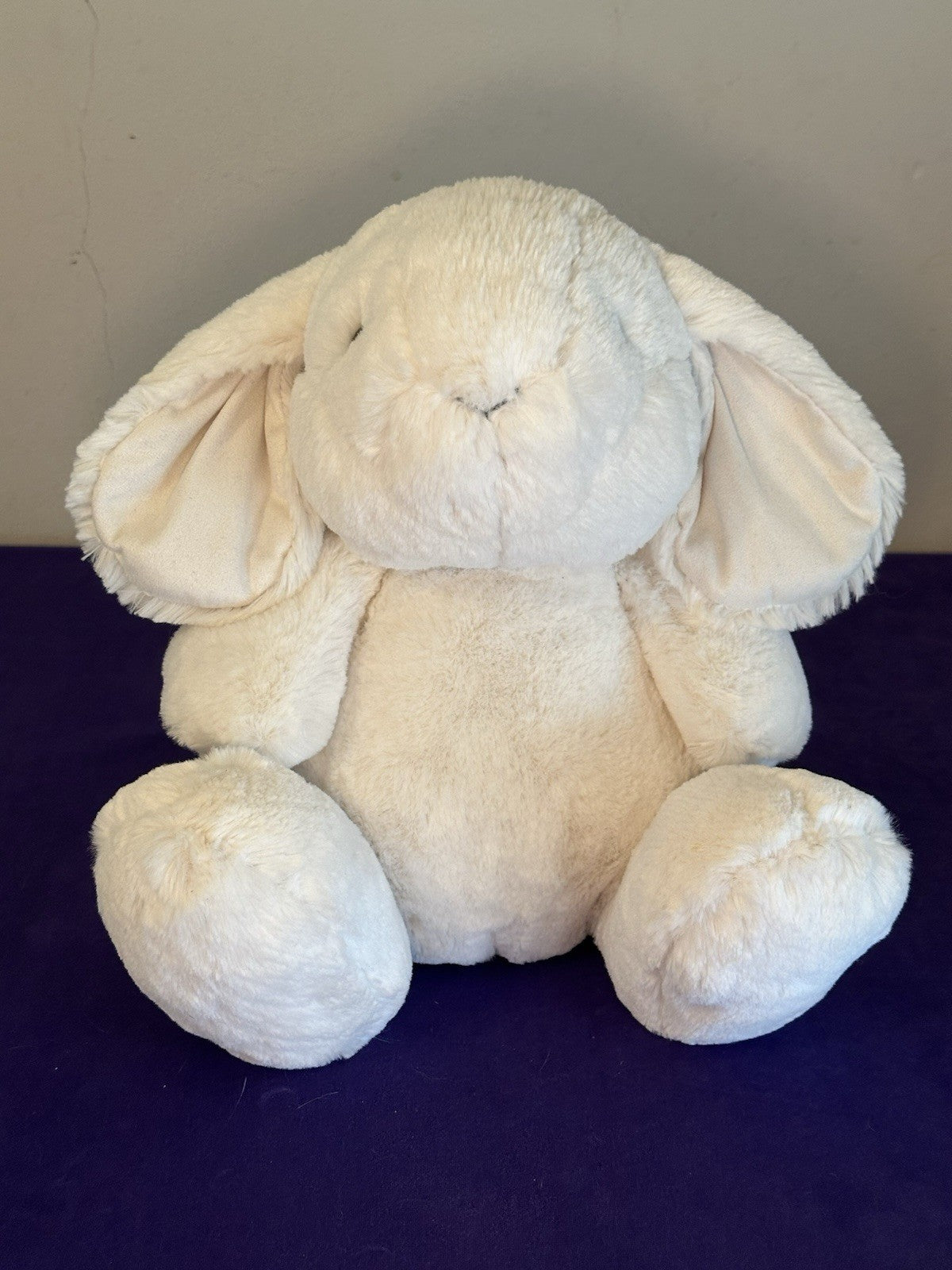 Bonpoint x Jellycat GRANDE coniglietto bianco crema nuovo senza etichette da collezione raro coniglio ritirato-